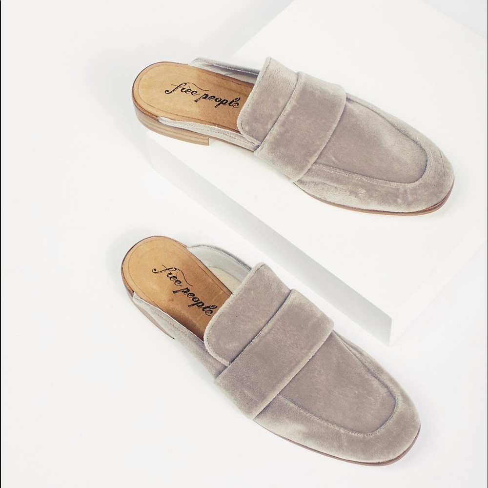Free People Velvet At Ease Loafer